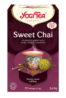 HERBATKA SŁODKI CHAI (SWEET CHAI) BIO (17 x 2 g) 34 g - YOGI TEA