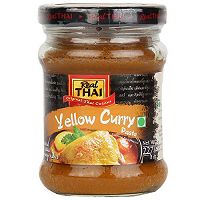 Żółta Tajska Pasta Curry 227 g - Real Thai